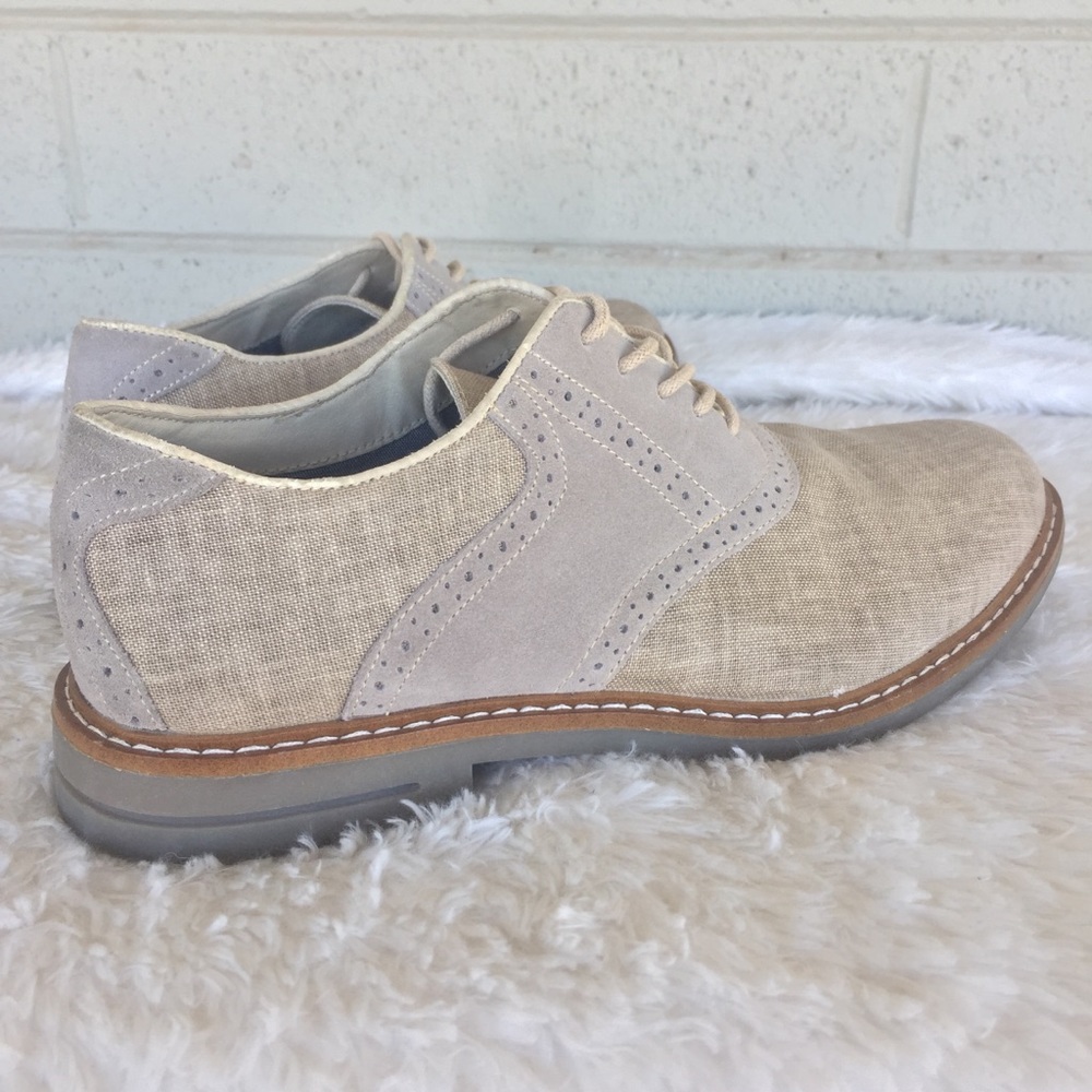 IZOD Conaway Saddle Oxford Shoes Sz 10 - Picture 3 of 8